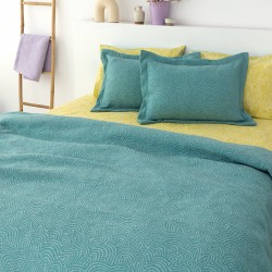 ΚΟΥΒΕΡΤΑ MATELASSE 230X260 ADEL PETROL