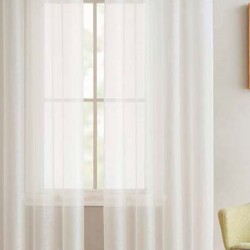 ΚΟΥΡΤΙΝΑ ΜΕ ΤΡΟΥΚΣ 140X260 BELE WHITE
