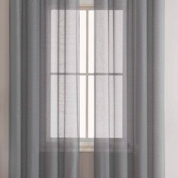 ΚΟΥΡΤΙΝΑ ΜΕ ΤΡΟΥΚΣ 140X260 BELE GREY