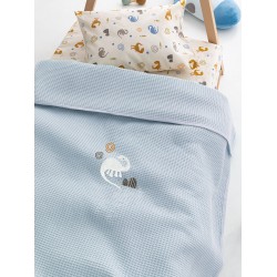 ΚΟΥΒΕΡΤΑ ΠΙΚΕ ΑΓΚΑΛΙΑΣ BABY BLANKETS 80X110 CANDY/2 BLUE