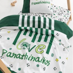 ΣΕΤ ΣΕΝΤΟΝΙΑ ΚΟΥΝΙΑΣ PANATHINAIKOS F.C. 130X170 FC11 ΜΕ ΛΑΣΤΙΧΟ