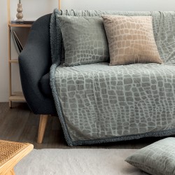 ΔΙΑΚΟΣΜΗΤΙΚΗ ΜΑΞΙΛΑΡΟΘΗΚΗ HOME DECOR 45X45 FLO BEIGE