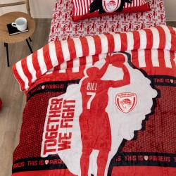 ΚΟΥΒΕΡΤΑ FLEECE ΜΟΝΗ DG 160X220 OLYMPIACOS