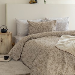 ΣΕΤ ΣΕΝΤΟΝΙΑ ΥΠΕΡΔΙΠΛΑ FLANNEL BEAUTY 240X265 FB0225 ΧΩΡΙΣ ΛΑΣΤΙΧΟ
