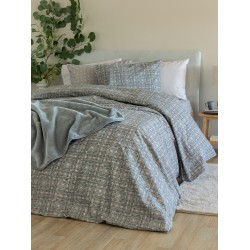 ΣΕΤ ΣΕΝΤΟΝΙΑ ΥΠΕΡΔΙΠΛΑ FLANNEL BEAUTY 240X265 FB0228 ΧΩΡΙΣ ΛΑΣΤΙΧΟ