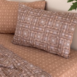ΣΕΤ ΣΕΝΤΟΝΙΑ ΥΠΕΡΔΙΠΛΑ FLANNEL BEAUTY 240X265 FB0229 ΜΕ ΛΑΣΤΙΧΟ