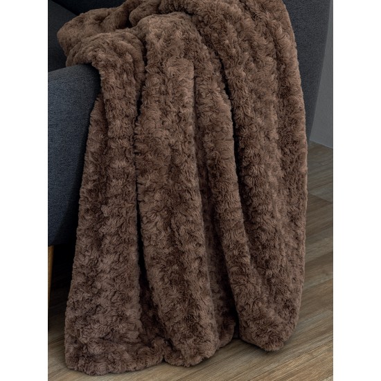 ΚΟΥΒΕΡΤΑ ΚΑΝΑΠΕ 130X180 ALERIA BEIGE