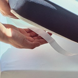 ΑΝΩΣΤΡΩΜΑ WHITE COMFORT 90X200+6 TOP FOAM 3D