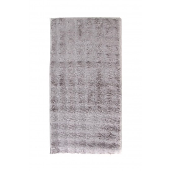 ΓΟΥΝΙΝΟ ΧΑΛΙ BUNNY BUBBLE GREY ROYAL CARPET - 67 X 140 CM