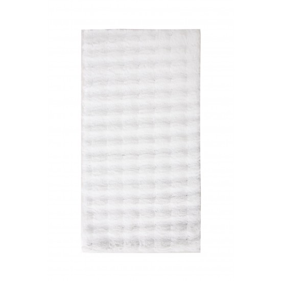 ΓΟΥΝΙΝΟ ΧΑΛΙ BUNNY BUBBLE WHITE ROYAL CARPET - 67 X 140 CM