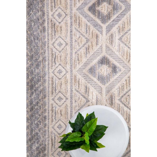 ΧΑΛΙ LA CASA 712B WHITE L.GRAY ROYAL CARPET - 200 X 290 CM