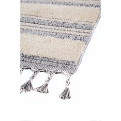 ΧΑΛΙ LA CASA 713A WHITE L.GRAY ROYAL CARPET - 160 X 230 CM