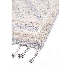 ΧΑΛΙ LA CASA 723A WHITE L.GRAY ROYAL CARPET - 160 X 230 CM
