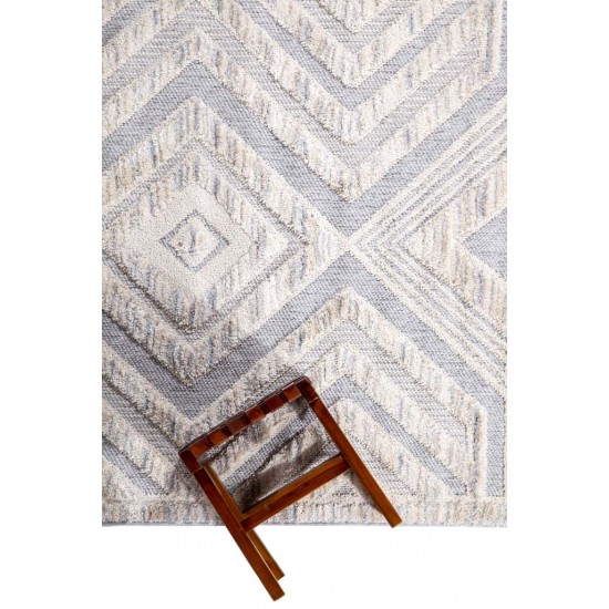 ΧΑΛΙ LA CASA 723A WHITE L.GRAY ROYAL CARPET - 200 X 290 CM