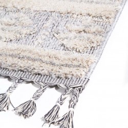 ΧΑΛΙ LA CASA 725A WHITE L.GRAY ROYAL CARPET - 200 X 290 CM