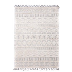 ΧΑΛΙ LA CASA 727A WHITE L.GRAY ROYAL CARPET - 200 X 290 CM