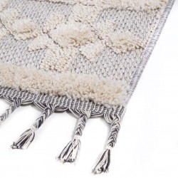 ΧΑΛΙ LA CASA 727A WHITE L.GRAY ROYAL CARPET - 200 X 290 CM