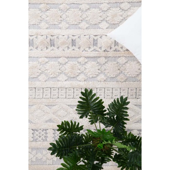 ΧΑΛΙ LA CASA 727A WHITE L.GRAY ROYAL CARPET - 200 X 290 CM