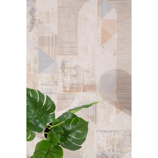 ΧΑΛΙ MONA 422 BEIGE BLUE ROYAL CARPET - 200 X 290 CM