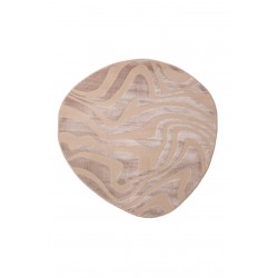 ΧΑΛΙ ORGANIC 265 BEIGE ROYAL CARPET - 160 X 160 CM