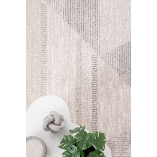 ΜΟΝΤΕΡΝΟ ΧΑΛΙ SOLID 1409 IVORY ROYAL CARPET - 133 X 190 CM