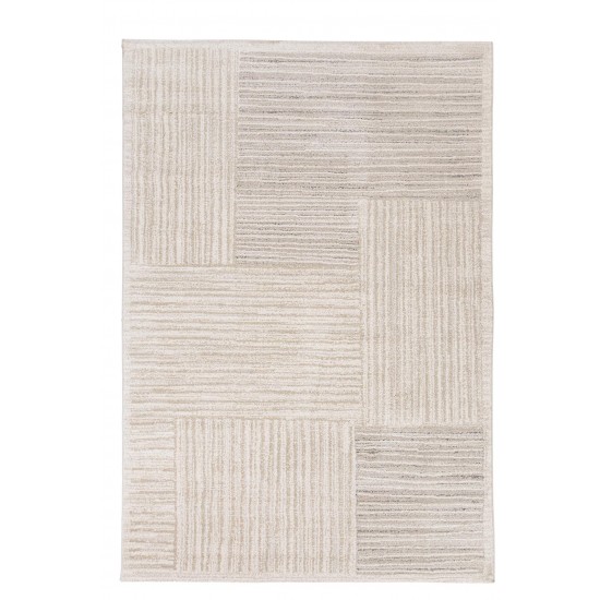 ΜΟΝΤΕΡΝΟ ΧΑΛΙ SOLID 1760 WHITE ROYAL CARPET - 160 X 230 CM