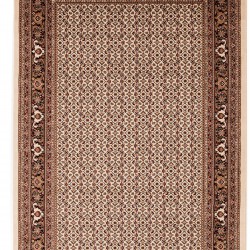ΚΛΑΣΙΚΟ ΧΑΛΙ TEHERAN 3924 CREAM BLACK ROYAL CARPET - 67 X 500 CM