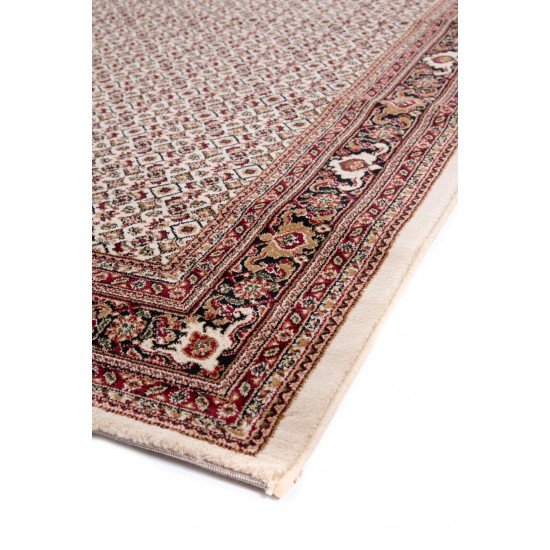 ΚΛΑΣΙΚΟ ΧΑΛΙ TEHERAN 3924 CREAM BLACK ROYAL CARPET - 67 X 500 CM