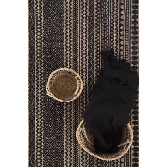 ΧΑΛΙ GLORIA COTTON ANTHRACITE 34 ROYAL CARPET - 65 X 200 CM