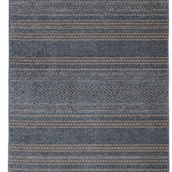 ΧΑΛΙ GLORIA COTTON BLUE 34 ROYAL CARPET - 65 X 200 CM