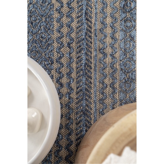 ΧΑΛΙ GLORIA COTTON BLUE 34 ROYAL CARPET - 200 X 240 CM