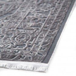 ΧΑΛΙ LOTUS SUMMER 2927 BLACK GREY ROYAL CARPET - 200 X 300 CM