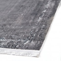 ΧΑΛΙ LOTUS SUMMER 2929 BLACK GREY ROYAL CARPET - 140 X 200 CM