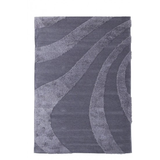 ΧΑΛΙ TOSCANA SHAGGY BRANCO GREY ROYAL CARPET - 160 X 230 CM