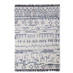ΧΑΛΙ IRIS 191 CREAM BLUE ROYAL CARPET - 160 X 230 CM
