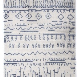 ΧΑΛΙ IRIS 191 CREAM BLUE ROYAL CARPET - 160 X 230 CM