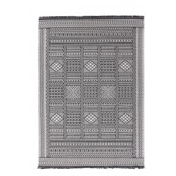 ΧΑΛΙ CASA COTTON BLACK 22094 ROYAL CARPET - 127 X 190 CM