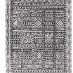 ΧΑΛΙ CASA COTTON BLACK 22094 ROYAL CARPET - 127 X 190 CM