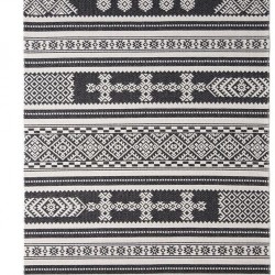 ΧΑΛΙ CASA COTTON BLACK 22095 ROYAL CARPET - 157 X 230 CM