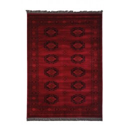 ΚΛΑΣΙΚΟ ΧΑΛΙ AFGAN 6871H D.RED ROYAL CARPET - 160 X 160 CM