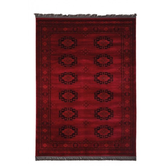 ΚΛΑΣΙΚΟ ΧΑΛΙ AFGAN 6871H D.RED ROYAL CARPET - 200 X 290 CM