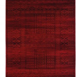 ΚΛΑΣΙΚΟ ΧΑΛΙ AFGAN 7504H D.RED ROYAL CARPET - 133 X 190 CM