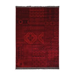 ΚΛΑΣΙΚΟ ΧΑΛΙ AFGAN 7675A D.RED ROYAL CARPET - 133 X 190 CM