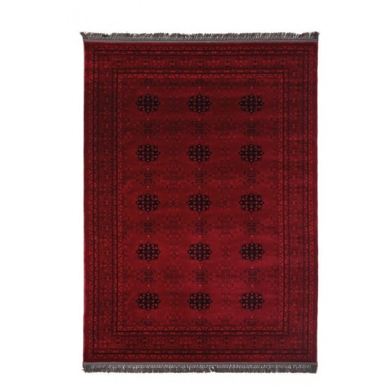 ΚΛΑΣΙΚΟ ΧΑΛΙ AFGAN 8127A D.RED ROYAL CARPET - 133 X 190 CM