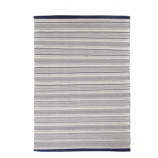 ΧΑΛΙ URBAN COTTON KILIM TITAN IRIS ROYAL CARPET - 130 X 190 CM