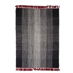 ΧΑΛΙ URBAN COTTON KILIM TESSA RED DALIA ROYAL CARPET - 70 X 140 CM