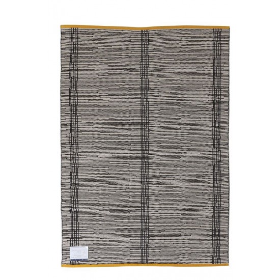 ΧΑΛΙ URBAN COTTON KILIM MARSHMALLOW OLD GOLD ROYAL CARPET - 130 X 190 CM