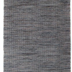 ΧΑΛΙ URBAN COTTON KILIM VENZA BLACK ROYAL CARPET - 70 X 140 CM