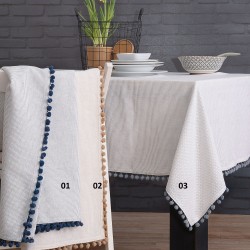 ΡΟΜ ΡΟΜ - ΤΡΑΠΕΖΟΜΑΝΤΗΛΟ ΜΠΛΕ 140X220
