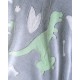 DINOLAND - ΚΟΥΒΕΡΤΑ ΚΟΥΝΙΑΣ LUMINUS (FLANNEL FLEECE)